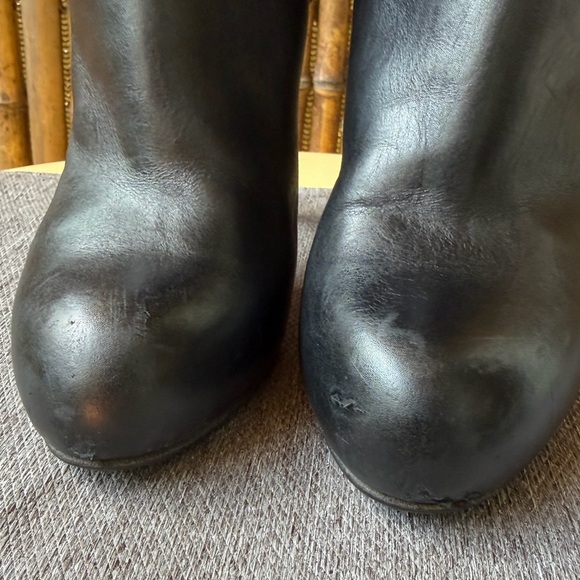 VALENTINO GARAVANI pull-up rockstars knee high boots - Picture 6 of 10